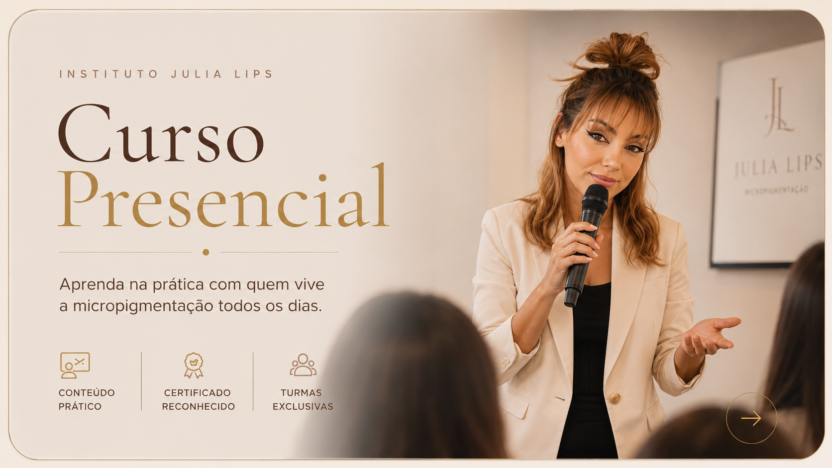Curso Presencial — Instituto Julia Lips
